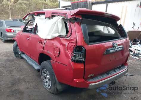 2016 Toyota 4Runner Trail from USA, damaged, VIN JTEBU5JR1G5303174